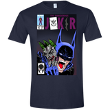 T-Shirts Navy / S The Dangerous Joker Men's Semi-Fitted Softstyle