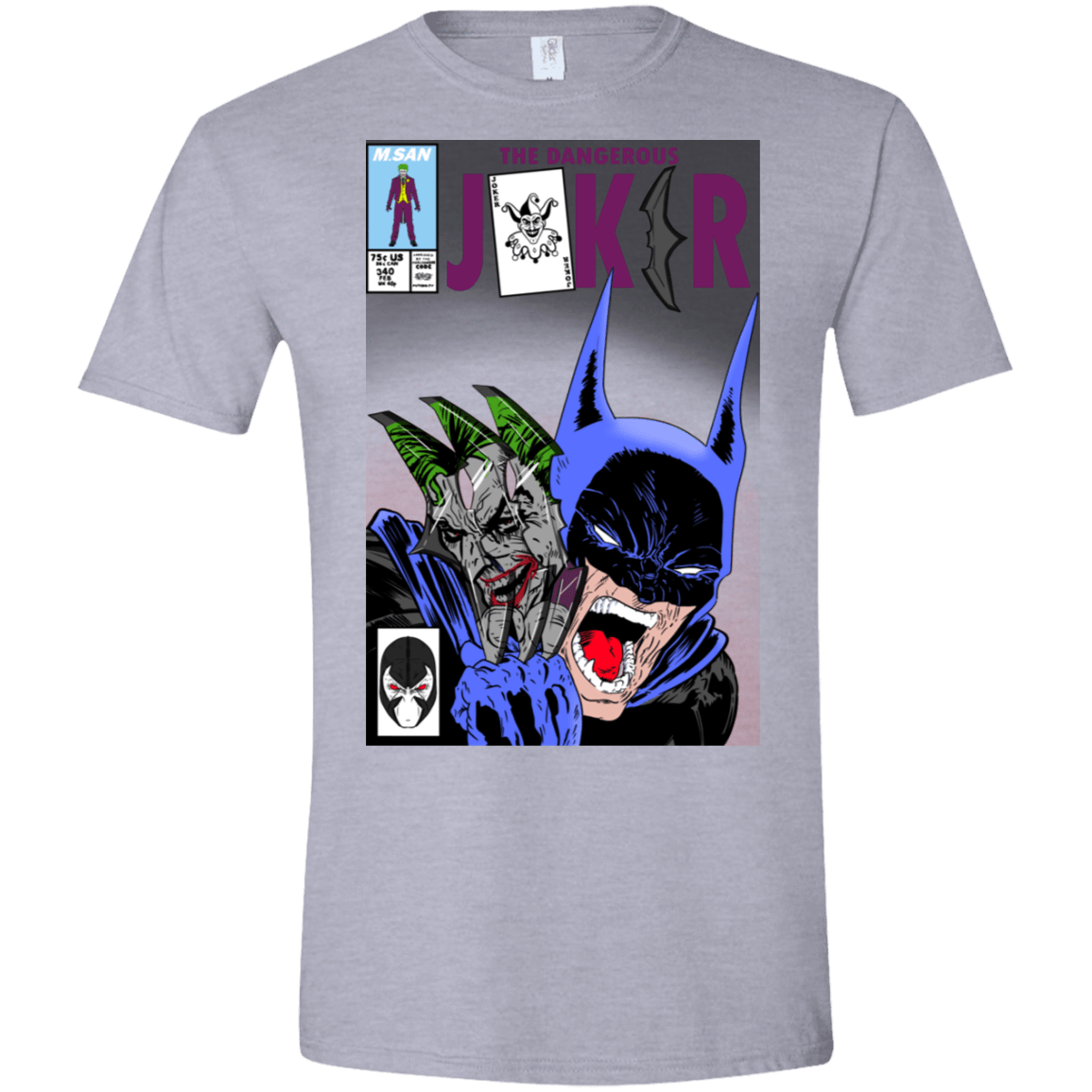 T-Shirts Sport Grey / X-Small The Dangerous Joker Men's Semi-Fitted Softstyle