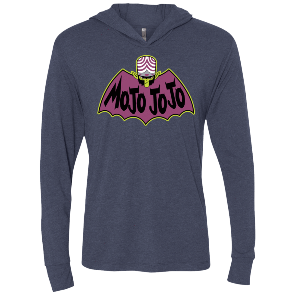 T-Shirts Vintage Navy / X-Small The Dark Ape Triblend Long Sleeve Hoodie Tee