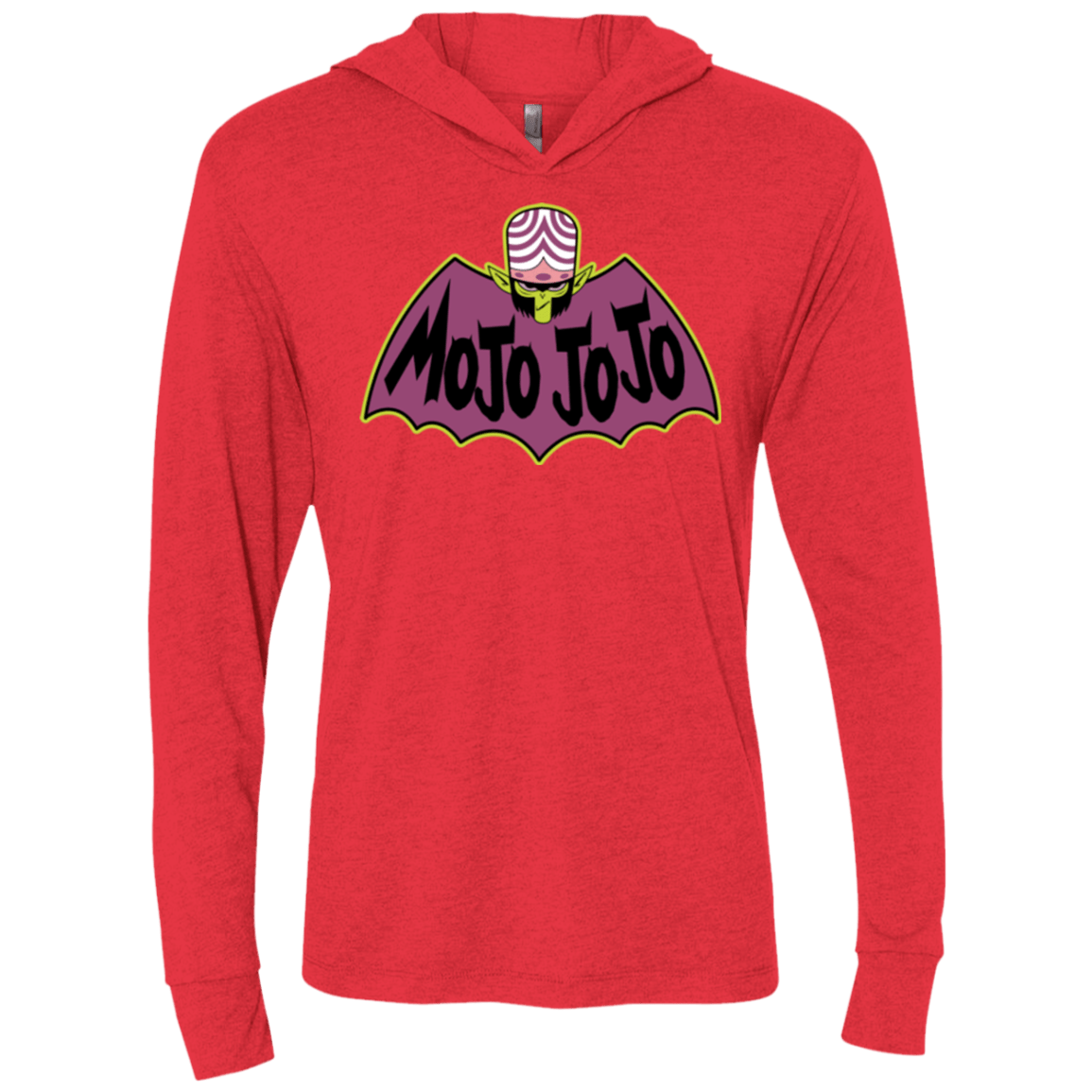 T-Shirts Vintage Red / X-Small The Dark Ape Triblend Long Sleeve Hoodie Tee