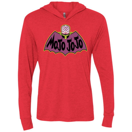 T-Shirts Vintage Red / X-Small The Dark Ape Triblend Long Sleeve Hoodie Tee