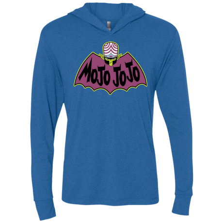 T-Shirts Vintage Royal / X-Small The Dark Ape Triblend Long Sleeve Hoodie Tee