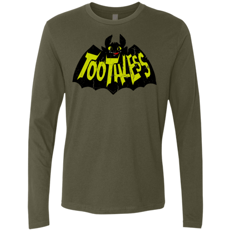 T-Shirts Military Green / Small The Dark Dragon Men's Premium Long Sleeve