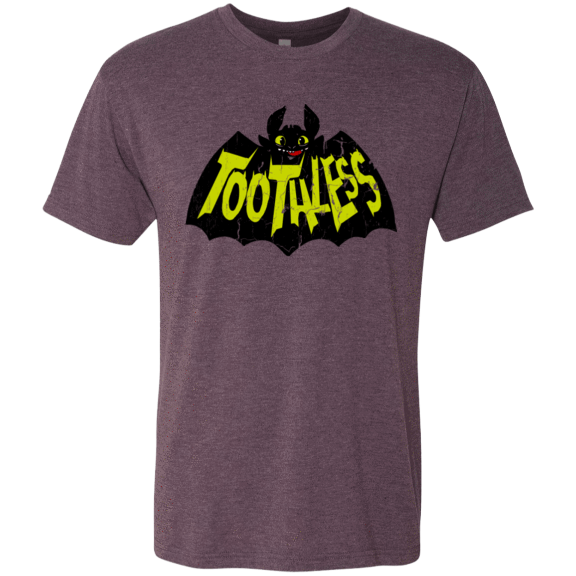 T-Shirts Vintage Purple / Small The Dark Dragon Men's Triblend T-Shirt