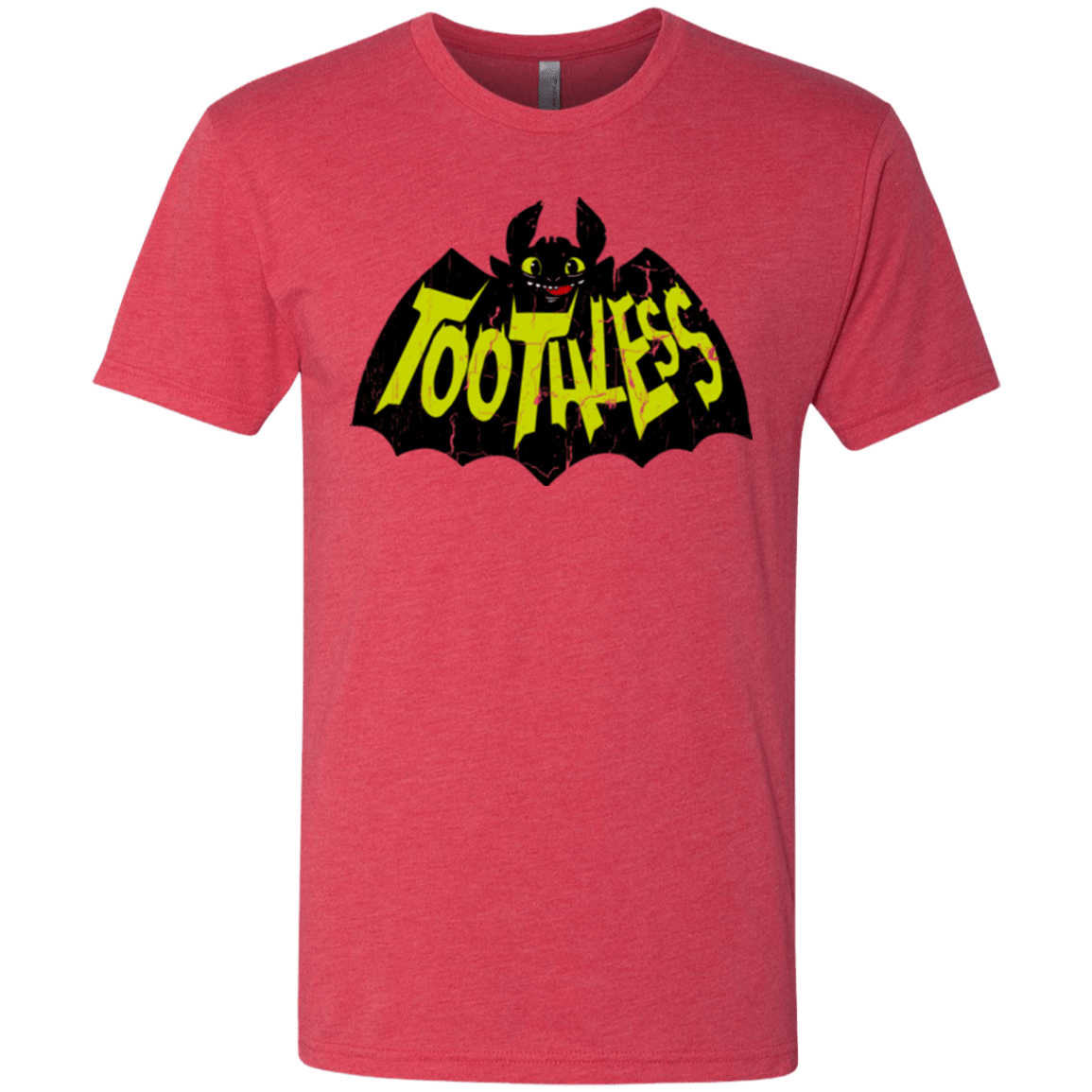 T-Shirts Vintage Red / Small The Dark Dragon Men's Triblend T-Shirt