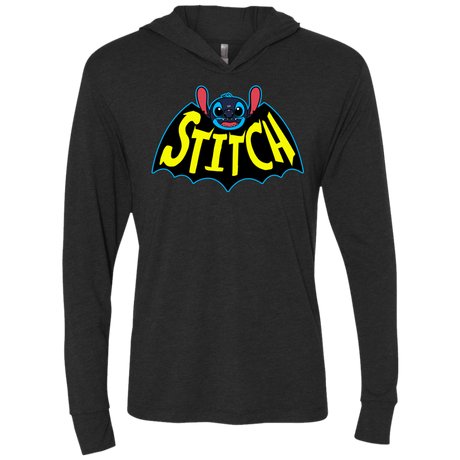 T-Shirts Vintage Black / X-Small The dark experiment Triblend Long Sleeve Hoodie Tee