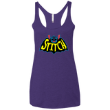 T-Shirts Purple Rush / X-Small The dark experiment Women's Triblend Racerback Tank