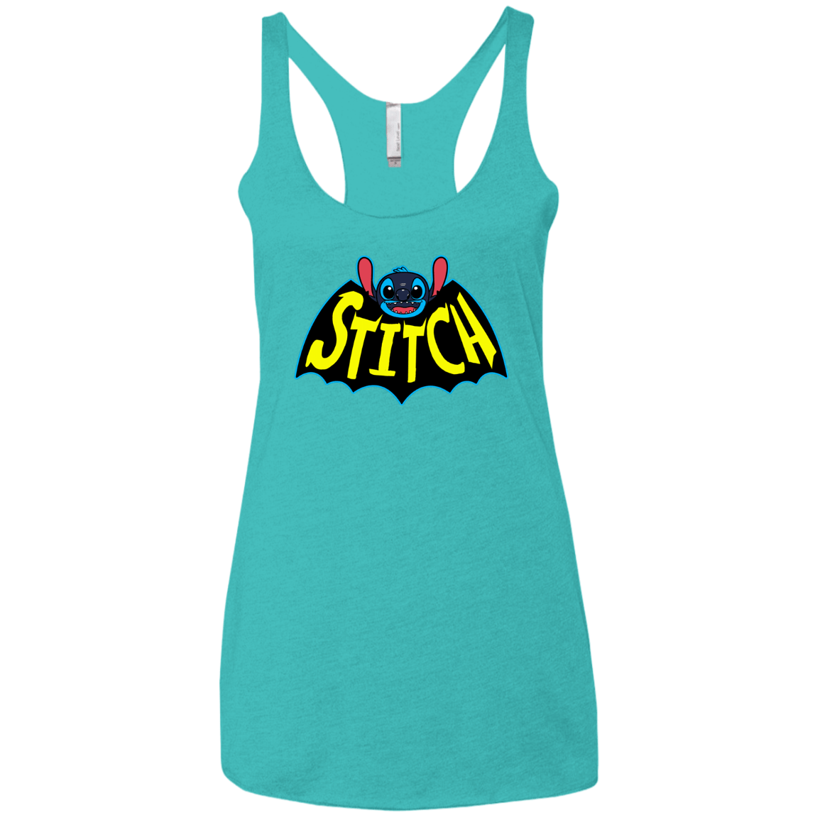 T-Shirts Tahiti Blue / X-Small The dark experiment Women's Triblend Racerback Tank