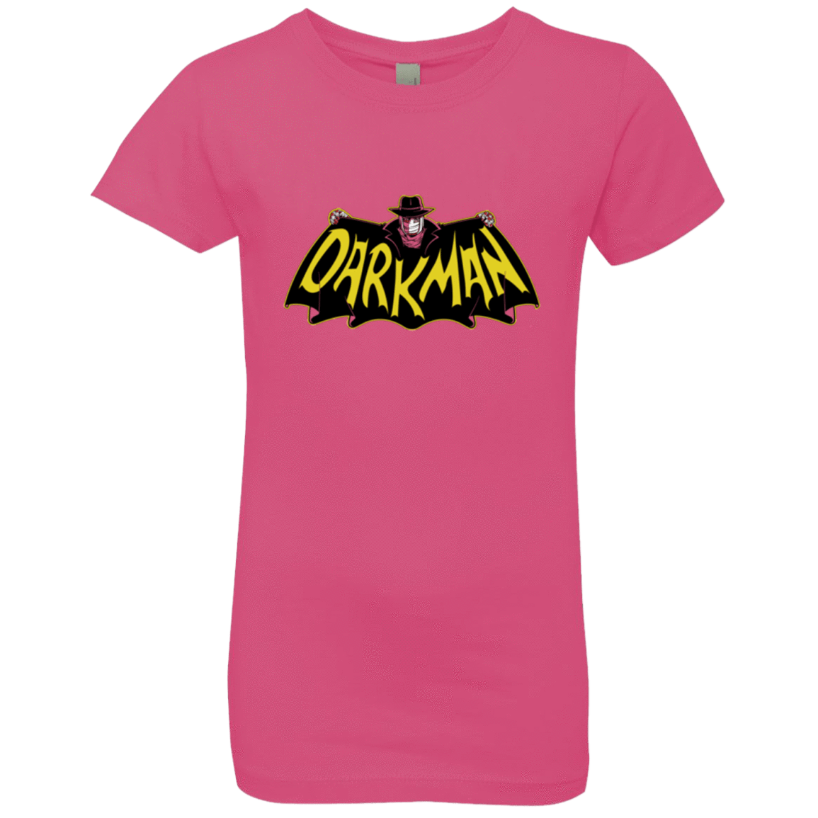 T-Shirts Hot Pink / YXS The Dark Man Girls Premium T-Shirt