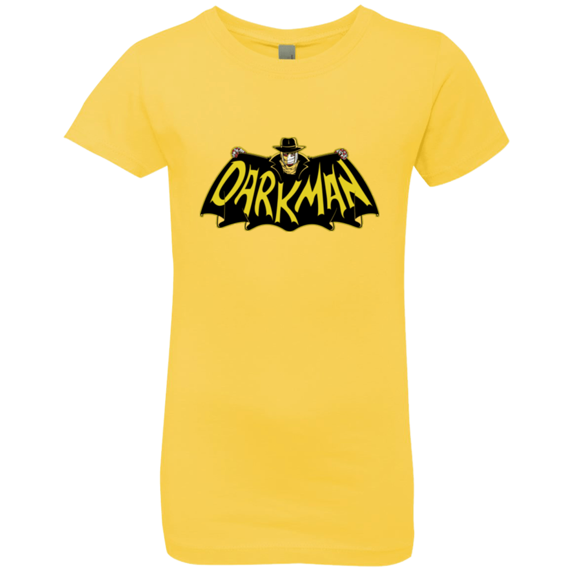 T-Shirts Vibrant Yellow / YXS The Dark Man Girls Premium T-Shirt