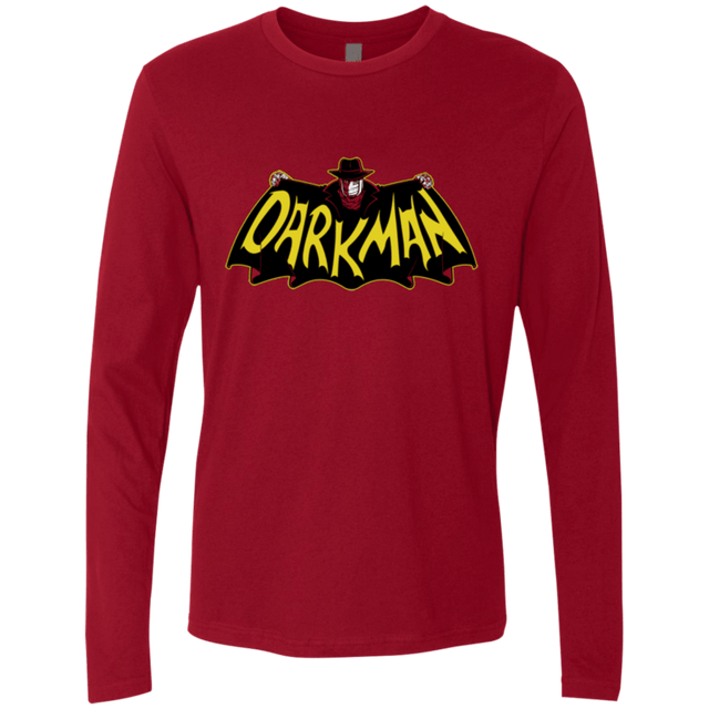 T-Shirts Cardinal / Small The Dark Man Men's Premium Long Sleeve