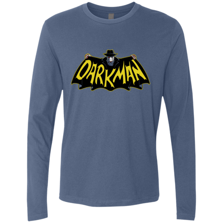 T-Shirts Indigo / Small The Dark Man Men's Premium Long Sleeve