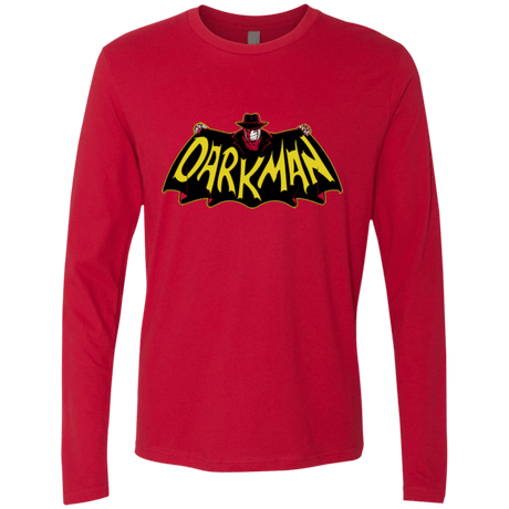 T-Shirts Red / Small The Dark Man Men's Premium Long Sleeve