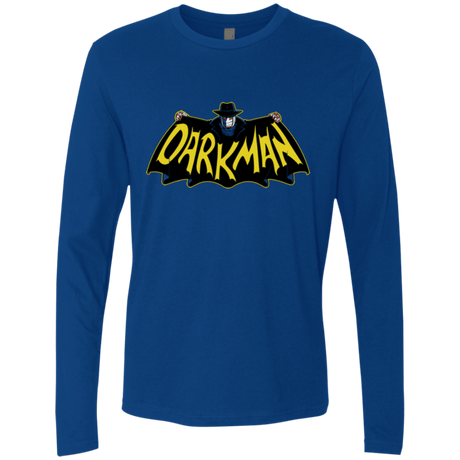 T-Shirts Royal / Small The Dark Man Men's Premium Long Sleeve