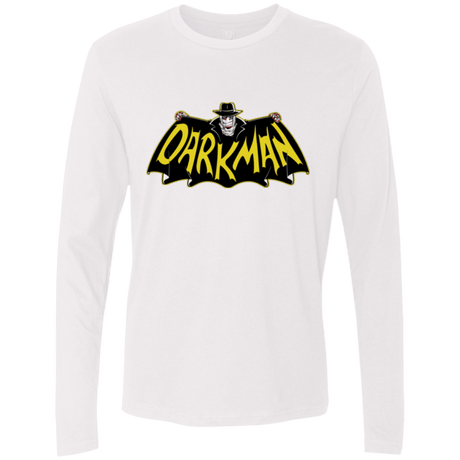 T-Shirts White / Small The Dark Man Men's Premium Long Sleeve