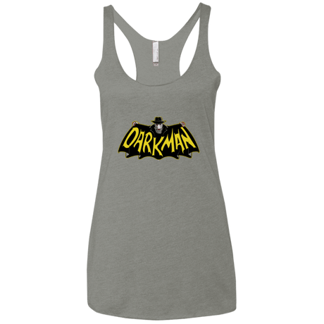 T-Shirts Venetian Grey / X-Small The Dark Man Women's Triblend Racerback Tank