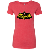 T-Shirts Vintage Red / Small The Dark Man Women's Triblend T-Shirt