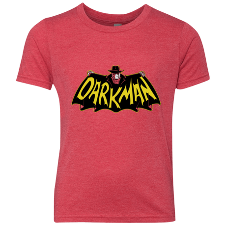 T-Shirts Vintage Red / YXS The Dark Man Youth Triblend T-Shirt