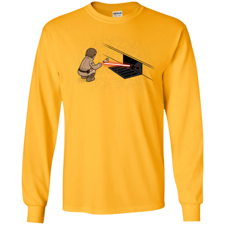 T-Shirts Gold / S The Dark Sewer Men's Long Sleeve T-Shirt
