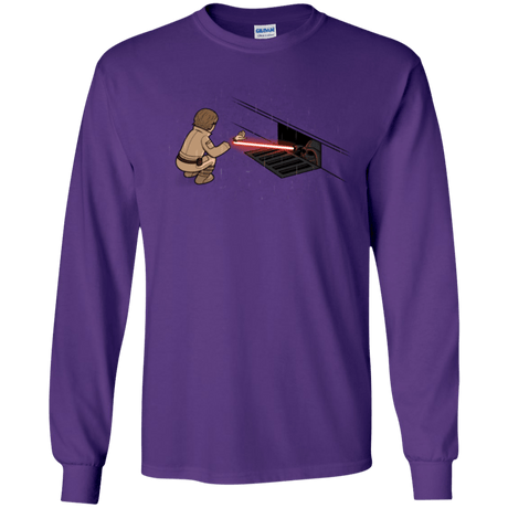 T-Shirts Purple / S The Dark Sewer Men's Long Sleeve T-Shirt