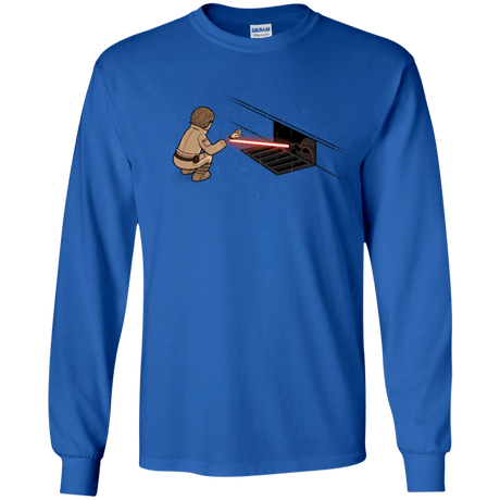 T-Shirts Royal / S The Dark Sewer Men's Long Sleeve T-Shirt