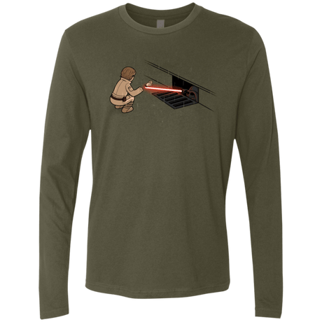 T-Shirts Military Green / S The Dark Sewer Men's Premium Long Sleeve