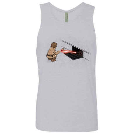 T-Shirts Heather Grey / S The Dark Sewer Men's Premium Tank Top