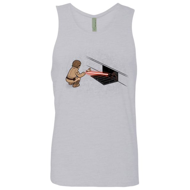 T-Shirts Heather Grey / S The Dark Sewer Men's Premium Tank Top