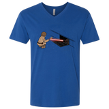 T-Shirts Royal / X-Small The Dark Sewer Men's Premium V-Neck