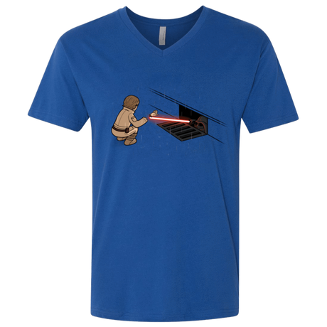 T-Shirts Royal / X-Small The Dark Sewer Men's Premium V-Neck