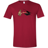 T-Shirts Cardinal Red / S The Dark Sewer Men's Semi-Fitted Softstyle