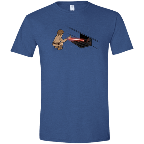 T-Shirts Heather Royal / X-Small The Dark Sewer Men's Semi-Fitted Softstyle