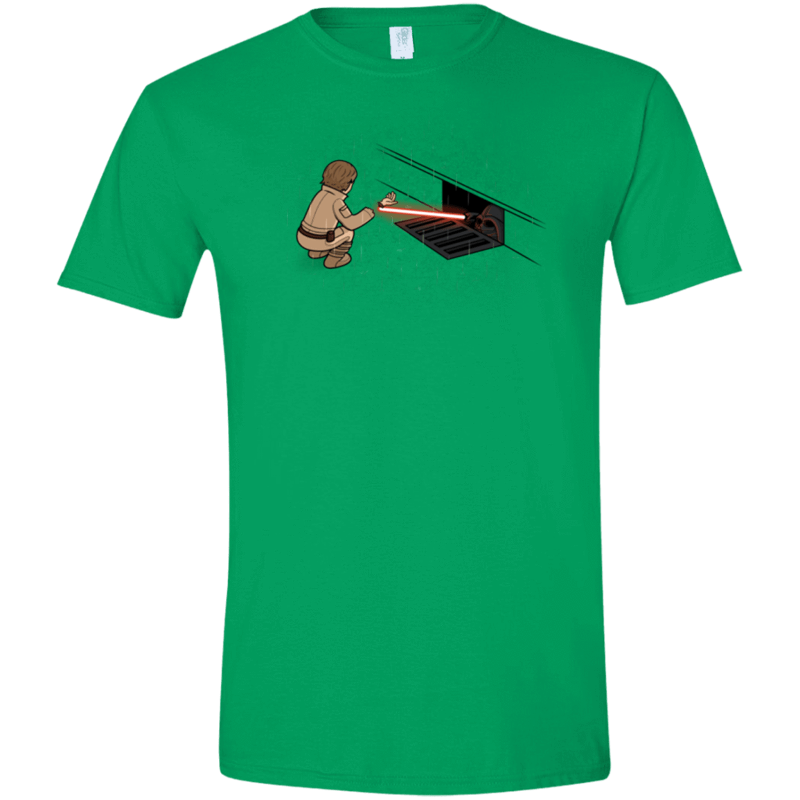 T-Shirts Irish Green / S The Dark Sewer Men's Semi-Fitted Softstyle