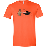 T-Shirts Orange / S The Dark Sewer Men's Semi-Fitted Softstyle