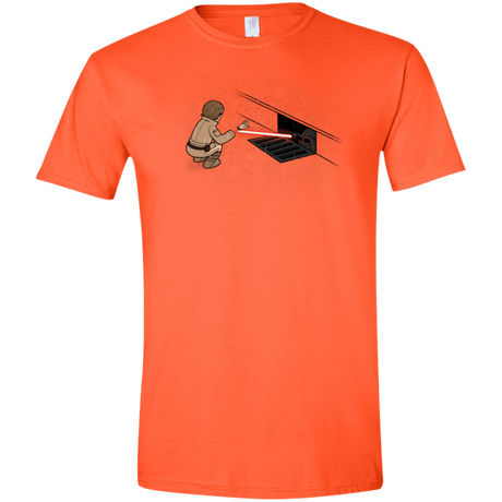 T-Shirts Orange / S The Dark Sewer Men's Semi-Fitted Softstyle