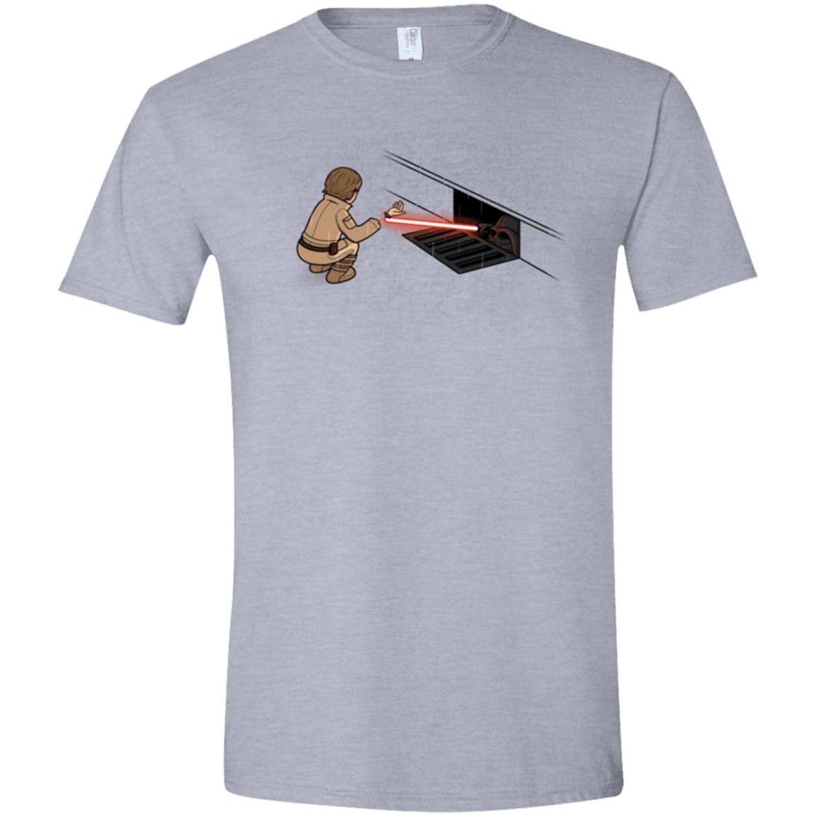 T-Shirts Sport Grey / X-Small The Dark Sewer Men's Semi-Fitted Softstyle