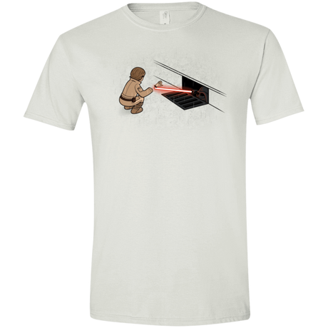 T-Shirts White / X-Small The Dark Sewer Men's Semi-Fitted Softstyle