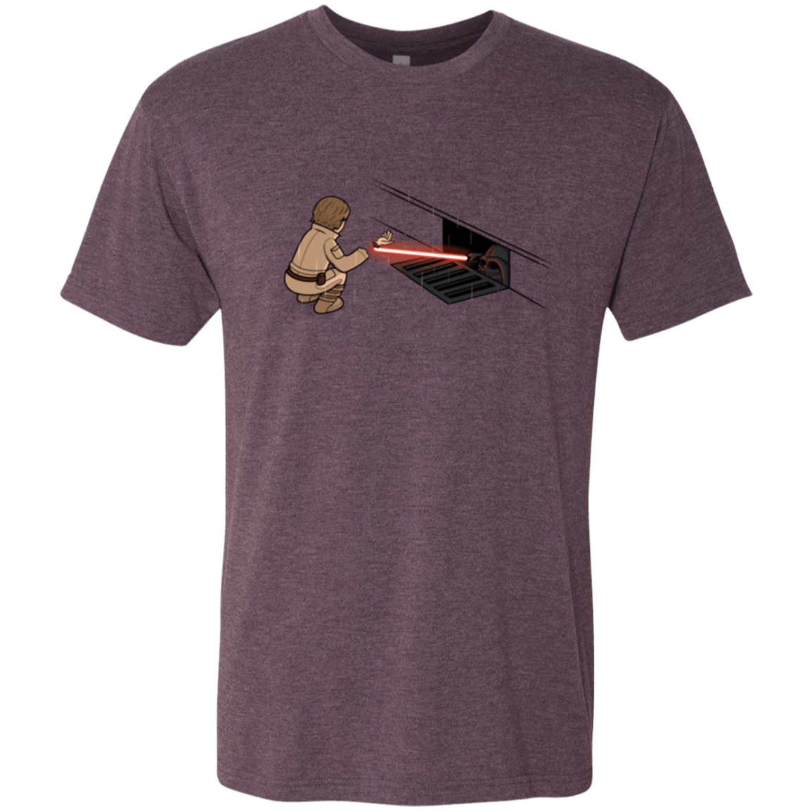 T-Shirts Vintage Purple / S The Dark Sewer Men's Triblend T-Shirt