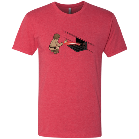 T-Shirts Vintage Red / S The Dark Sewer Men's Triblend T-Shirt