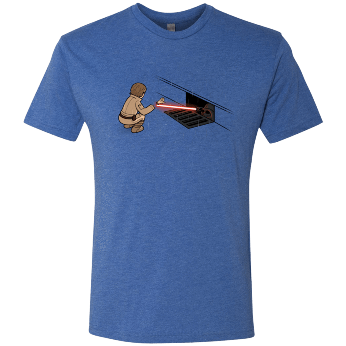 T-Shirts Vintage Royal / S The Dark Sewer Men's Triblend T-Shirt