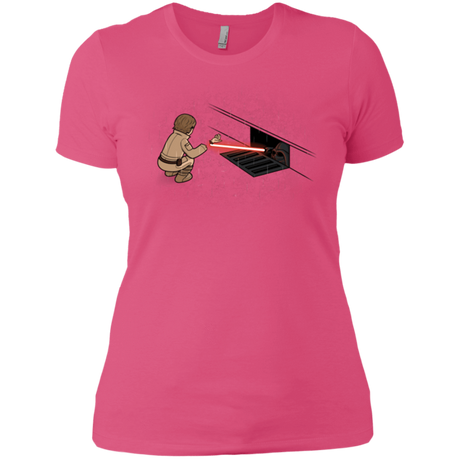 T-Shirts Hot Pink / X-Small The Dark Sewer Women's Premium T-Shirt
