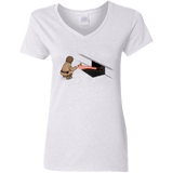 T-Shirts White / S The Dark Sewer Women's V-Neck T-Shirt