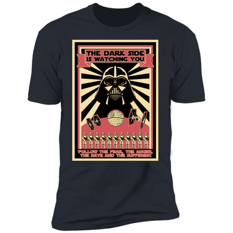 T-Shirts Indigo / S The Dark Side Is Watching You Men's Premium T-Shirt
