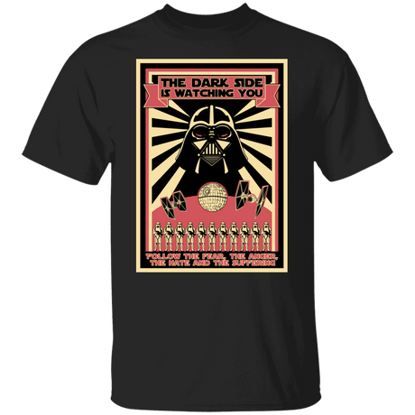 T-Shirts Black / S The Dark Side Is Watching You T-Shirt