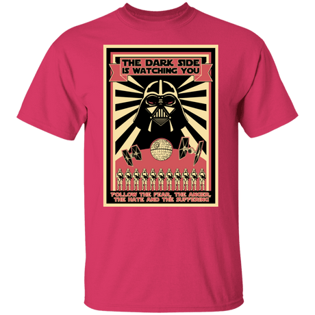 T-Shirts Heliconia / S The Dark Side Is Watching You T-Shirt
