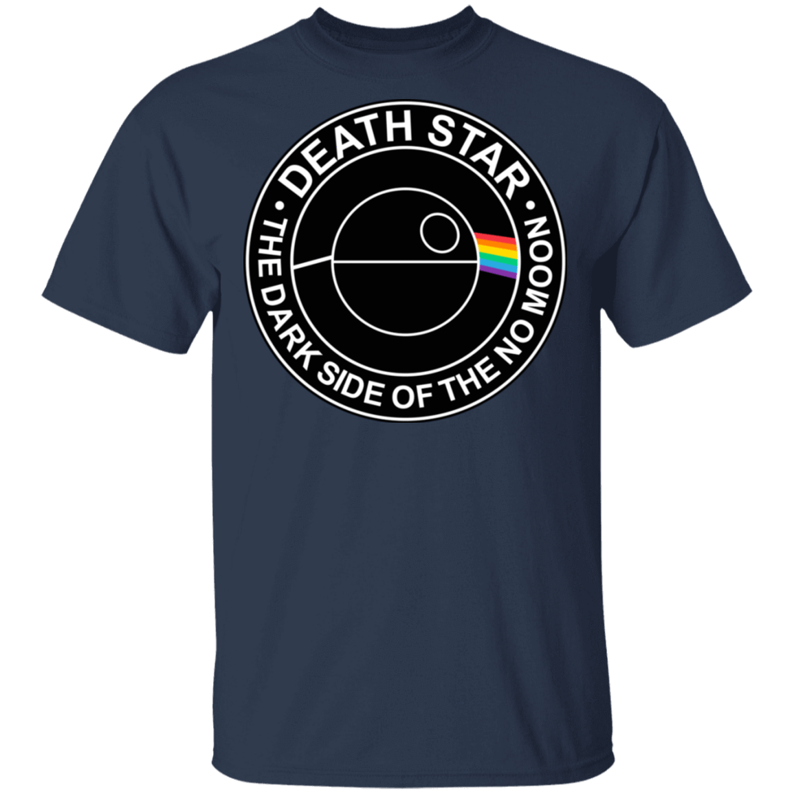 T-Shirts Navy / S The Dark Side Of The No Moon T-Shirt