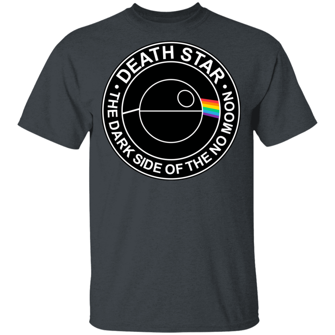 T-Shirts Dark Heather / YXS The Dark Side Of The No Moon Youth T-Shirt