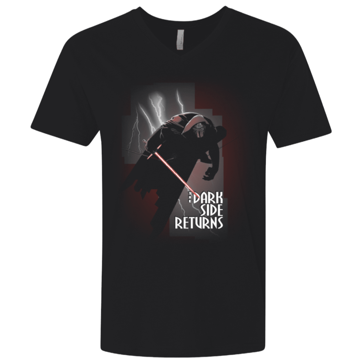 T-Shirts Black / X-Small The Dark Side Returns Men's Premium V-Neck