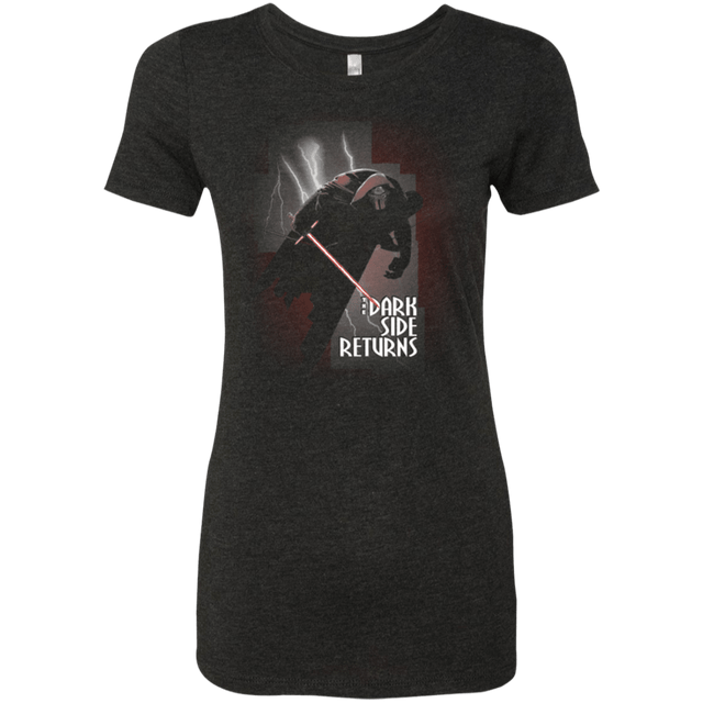 T-Shirts Vintage Black / Small The Dark Side Returns Women's Triblend T-Shirt