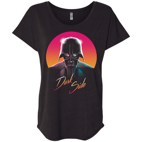 T-Shirts Vintage Black / X-Small The Dark Side Triblend Dolman Sleeve